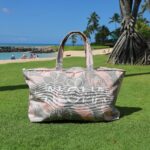 ALOHA Big Tote "Peach Beige"